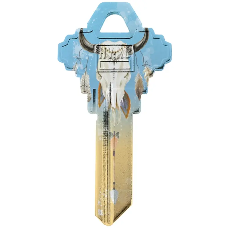 Hy-Ko 16010SC1-29 Key Blank, Brass, For: Schlage SC1 Keyways