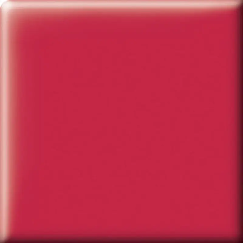 American Olean Bright Ruby Red Ceramic Bullnose Corner Tile (2-in x 2-in)Ruby Red