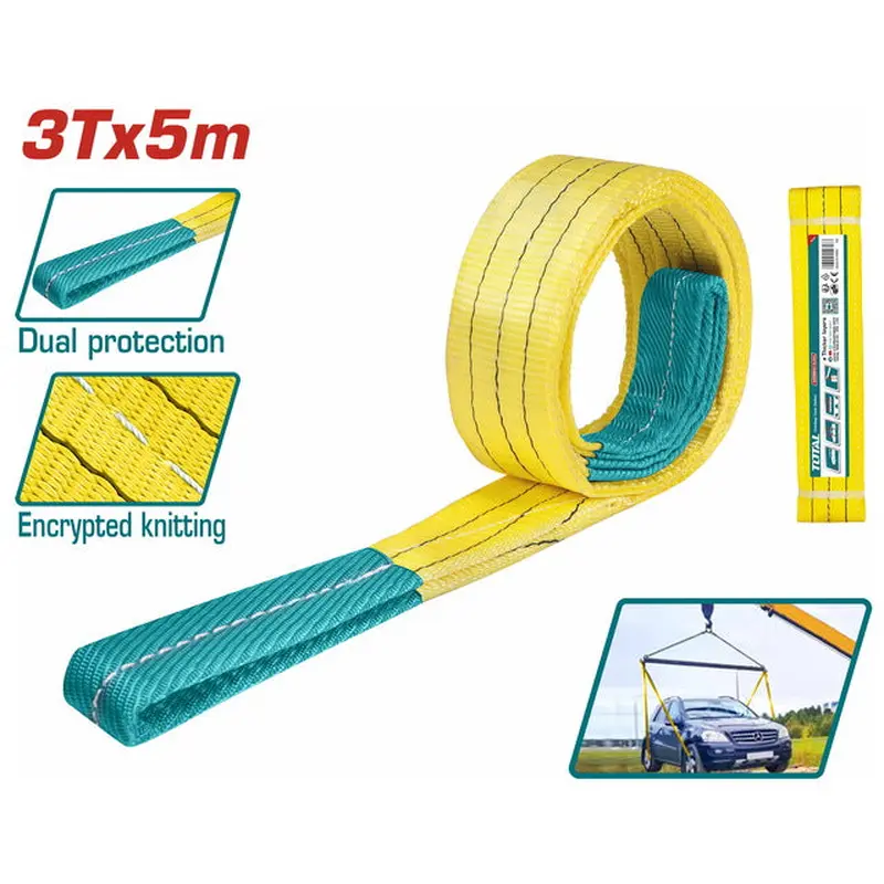 TOTAL Webbing sling 3T / 5m / 90mm (THTWS0305)