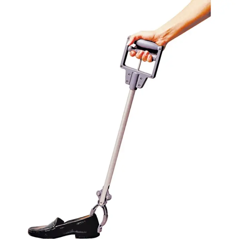 Medline MDS86031RCE Reacher, Rubber Tab, Blue