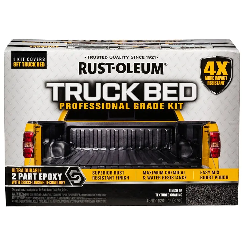 Rust-Oleum 323529 Truck Bed Liner Kit, Black