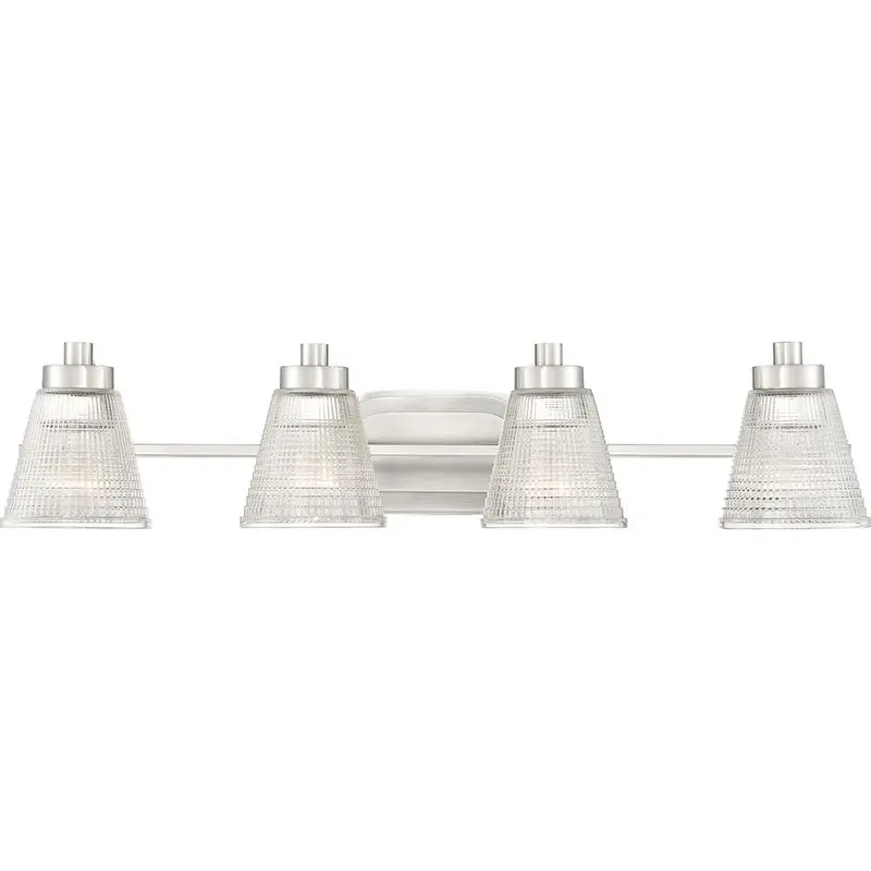 Ardmore 4-Light Brushed Nickel Vanity LightBrushed Nickel / 9.64