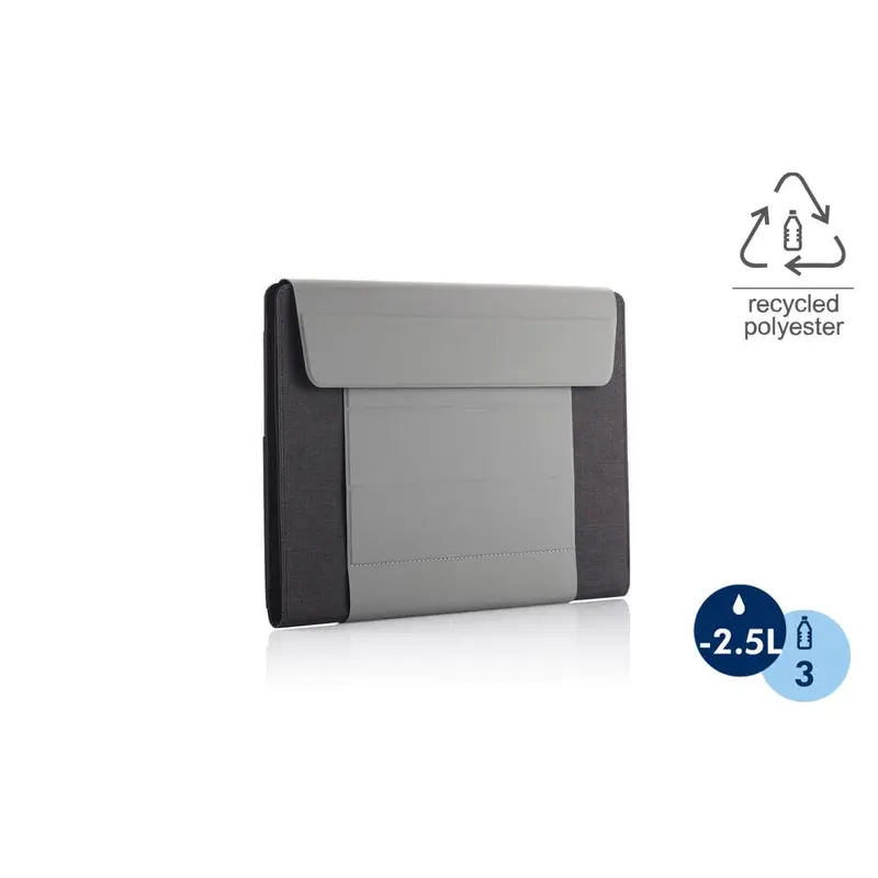 FULDA - CHANGE Collection RPET Laptop Case & Workstation - Grey