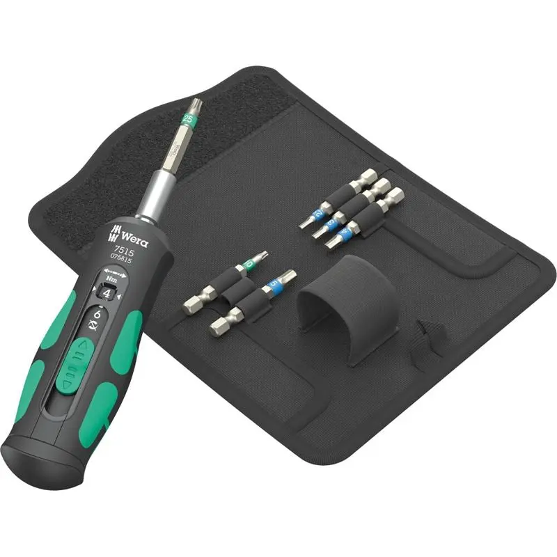 Wera 05075850001 7515/7 Kraftform Safe-Torque Speed Bicycle 1, 7 pieces