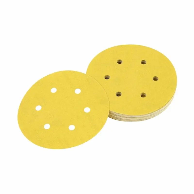 Nylon loop discs  dry 6 holes-150mm-320 grit -pack of 10