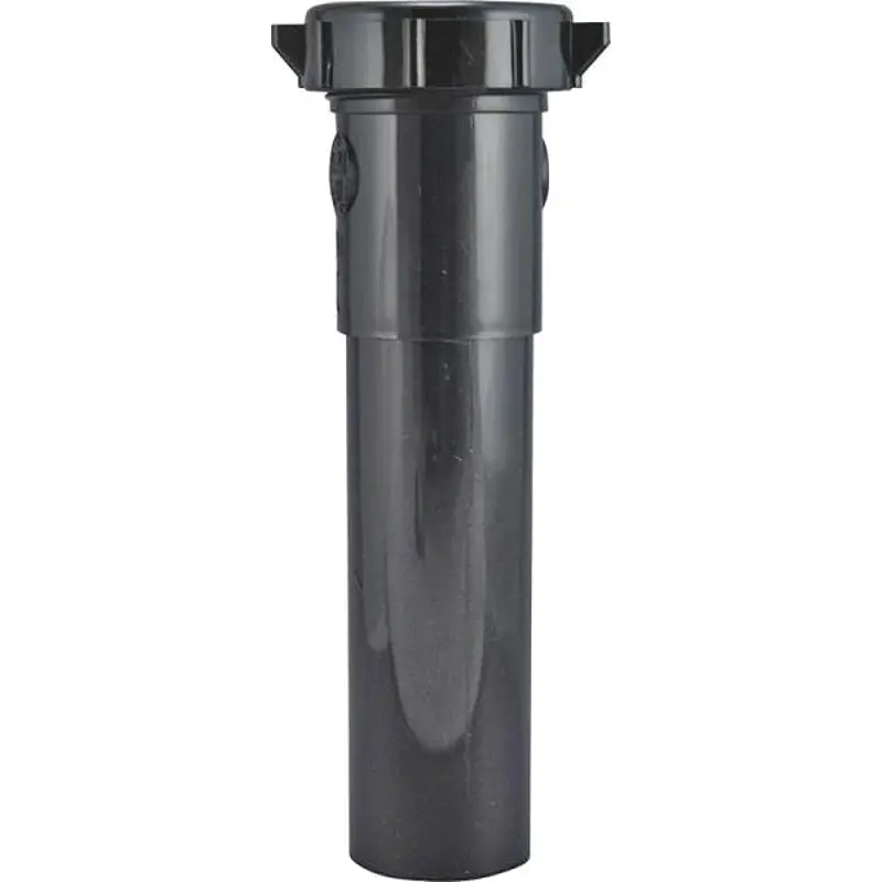 Plumb Pak PP40-8B Pipe Extension Tube, 1-1/2 in, 8 in L, Slip-Joint, Plastic, Black