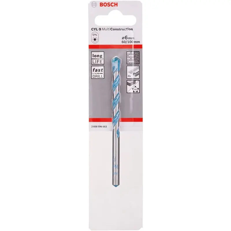 Bosch CYL-9 Multi Construction Drill Bit 6x100mm | 2608596053