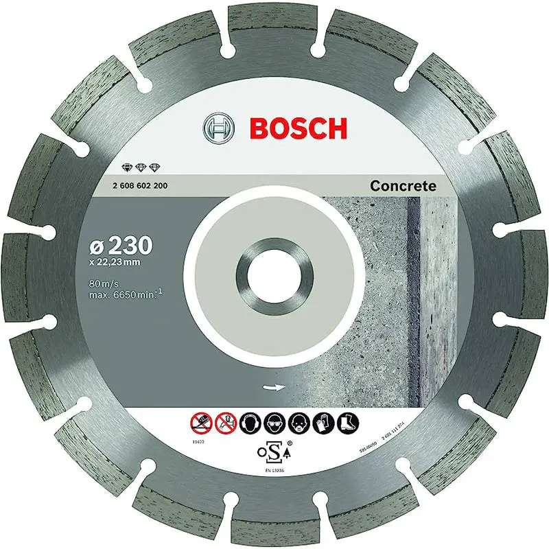 Cutting disc - Standard for Concrete 230mm 22.23mm | 10pcs