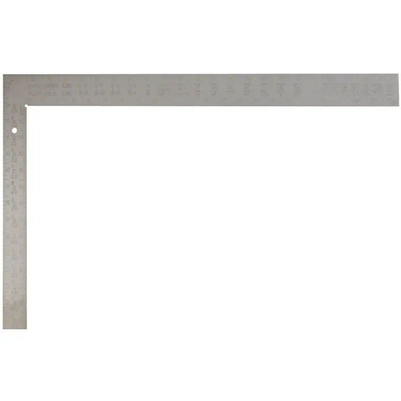 Empire 1110 Framing Square, SAE Graduation, Steel