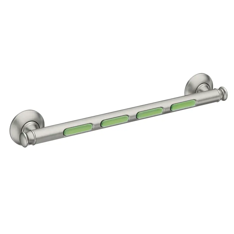 Banbury 18" Glow-in-the-Dark Grab Bar Spot Resist Brushed NickelBrushed Nickel