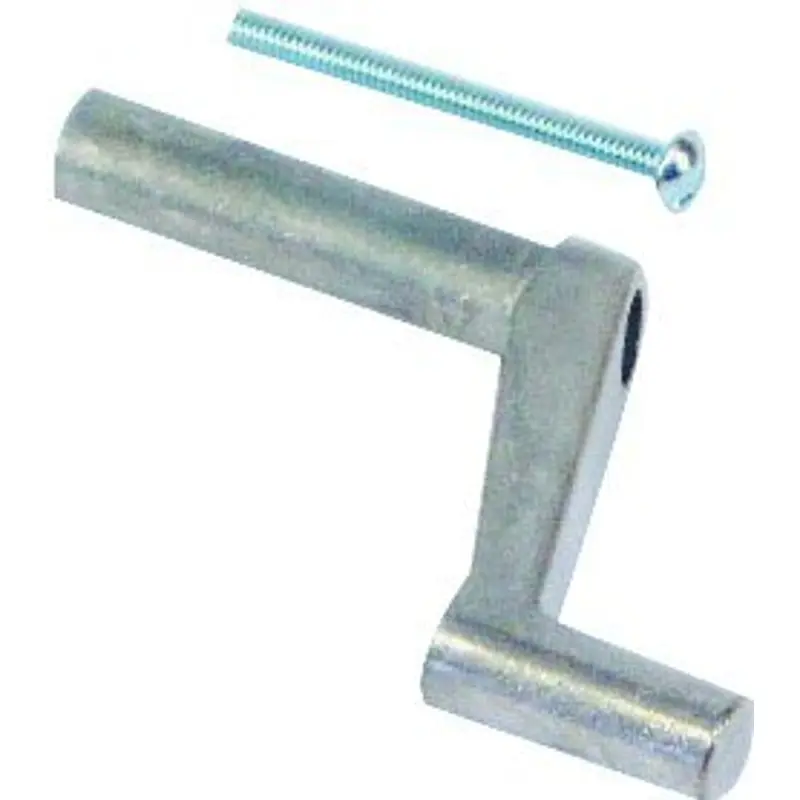 US Hardware WP-8884C Window Crank with Bolt, Zinc, Mill, 1/CD