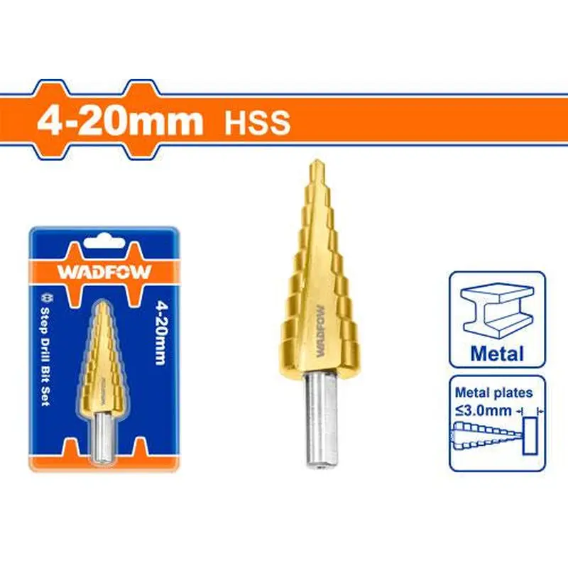 WADFOW Step Drill Bit WJD1402