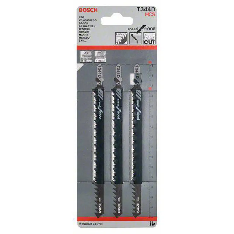 JSB Set T 344D RB Speed for Wood 3pcs