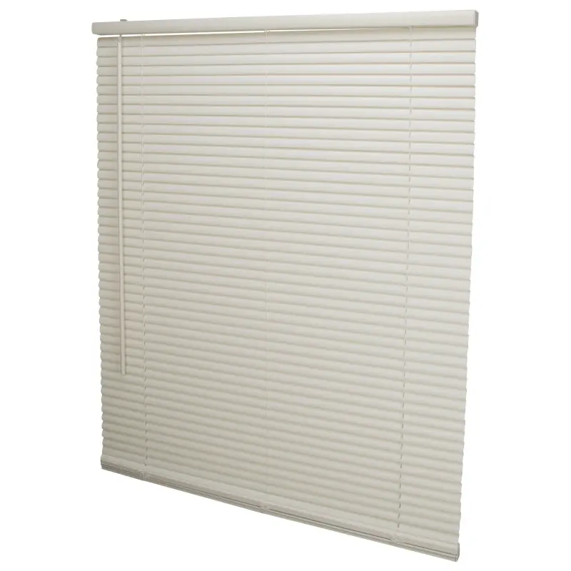 Simple Spaces PVCMB-11AA Blind, 64 in L, 36 in W, Vinyl, Alabaster