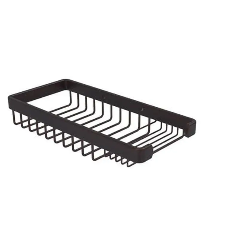 Allied Brass Rectangular Combination Shower Basket in Venetian Bronze