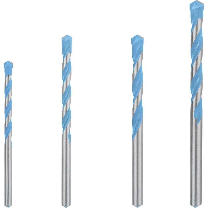 CYL-9 Multi Construction Drill Bit, 4pc 5.5/6/7/8