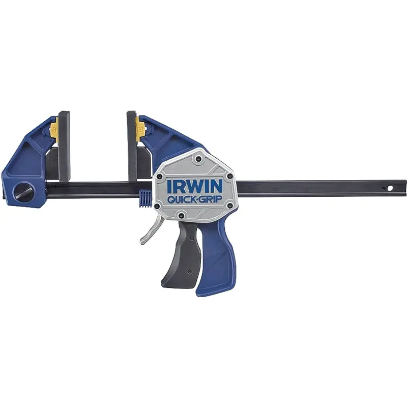 Irwin QUICK-GRIP 1964713/2021418N Bar Clamp/Spreader, 600 lb, 18 in Max Opening Size, 3-5/8 in D Throat