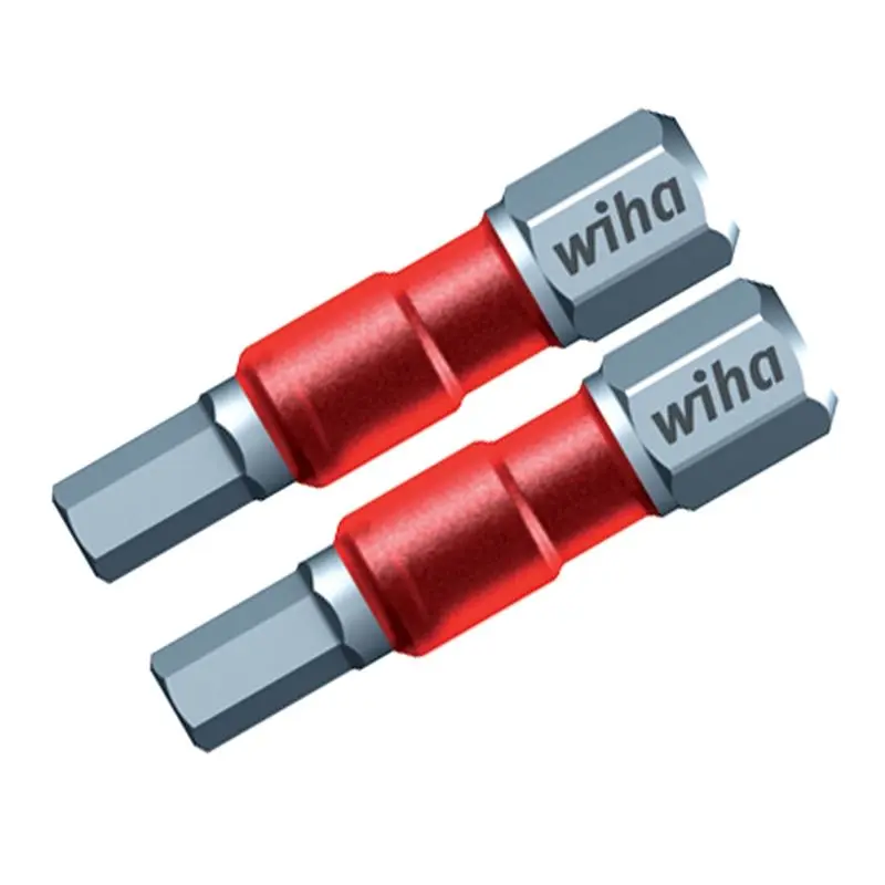 Wiha Terminator Impact Insert Bit Hex 9/64in Pack of 2 Bits