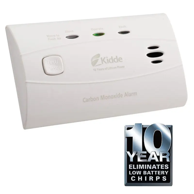 10-Year Worry Free Lithium Battery Carbon Monoxide Detector.5 / each