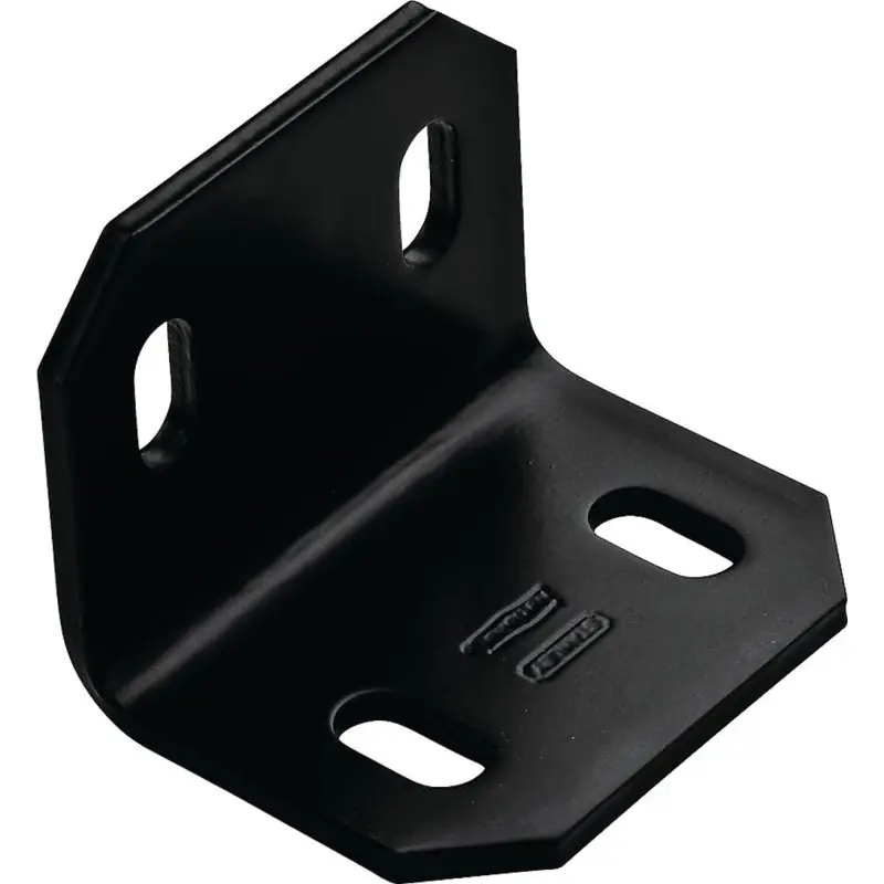 National Hardware 1217BC Series N351-495 Corner Brace, 2.4 in L, 3 in W, 2.4 in H, Steel, 3/16 Thick Material
