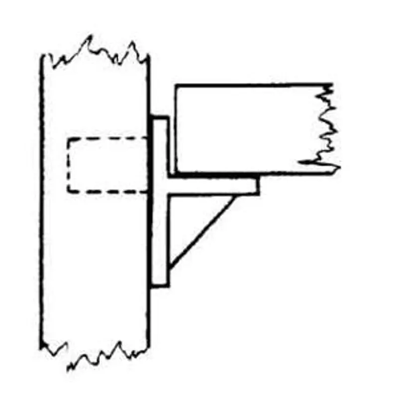 Knape & Vogt 335 335 WH Shelf Support Pin, Plastic, White