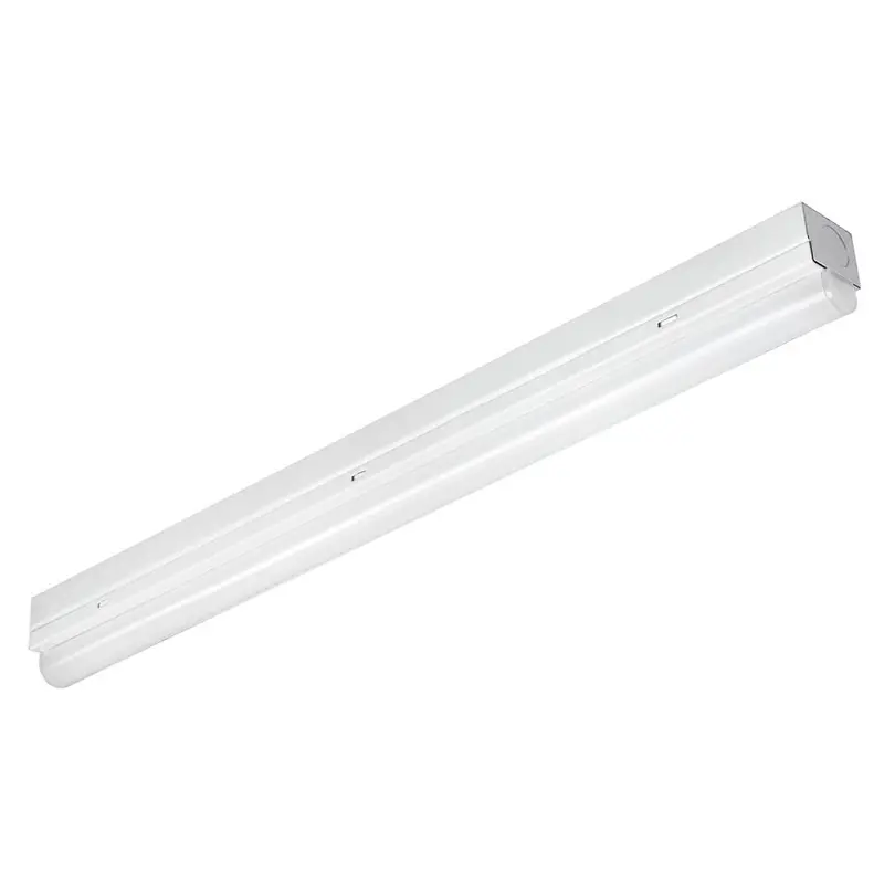 2 ft. 100-Watt Equivalent (3000K) Integrated LED Warm White Linear Single Strip Flush Mount White Strip Light Fixture1.5 / each