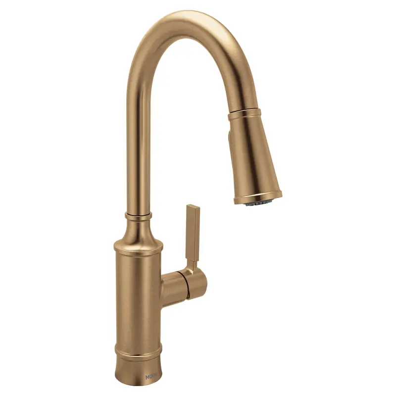 Gilden One-Handle High Arc Pulldown Kitchen FaucetChrome