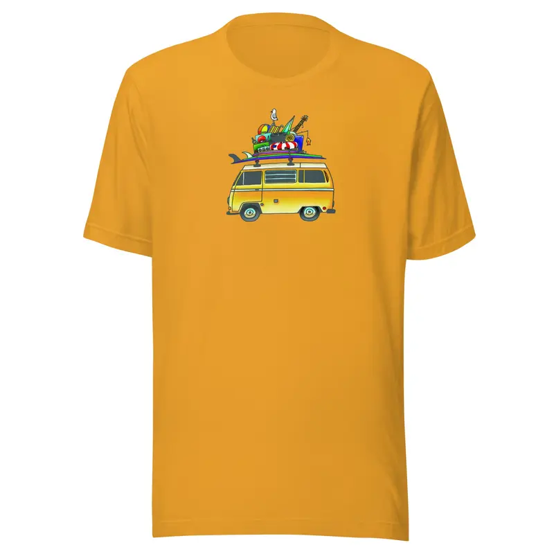 RAD Bus T-ShirtMustard Yellow / XS