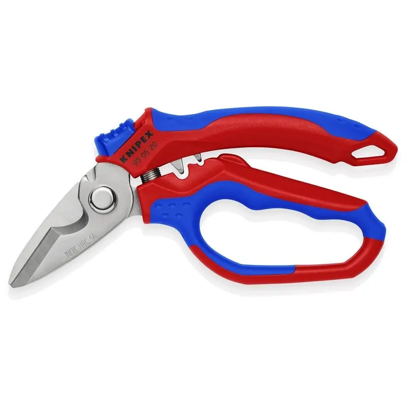 KNIPEX 95 05 20 US  6- 1/4in Angled Electricians' Shears