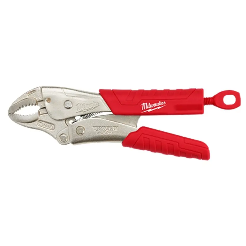Milwaukee Torque Lock 48-22-3407 Locking Plier, 7 in OAL, Black/Red/Silver Handle, Comfort-Grip, Overmold Handle