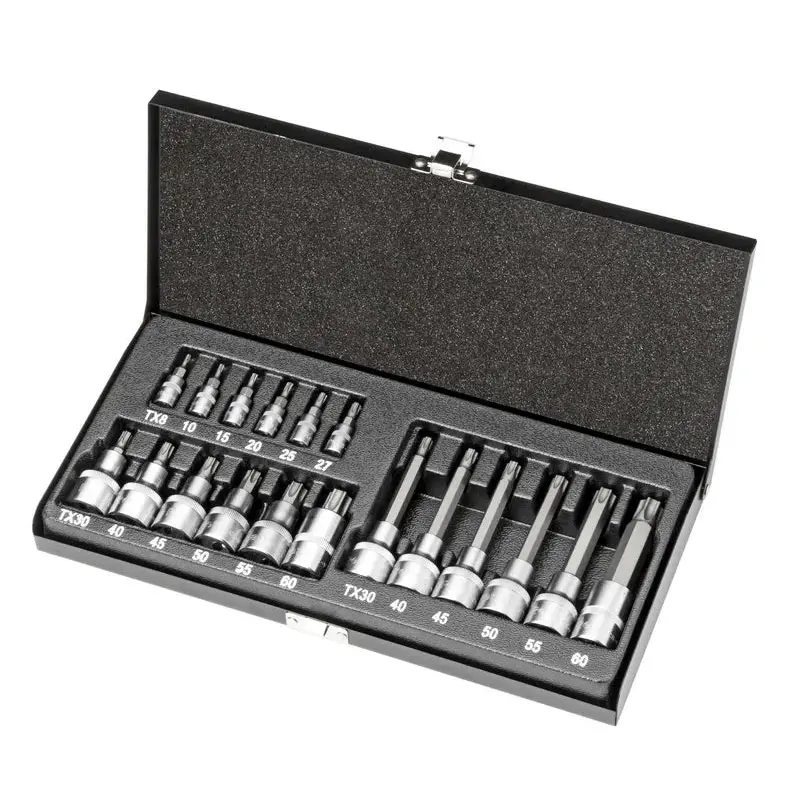 1/2" Socket Torx Bits Set-6 Corner 19 pcs | RLT1901
