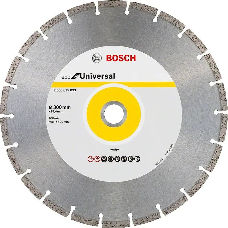 Segmented Diamond Cutting Disc -ECO for Universal 300mm