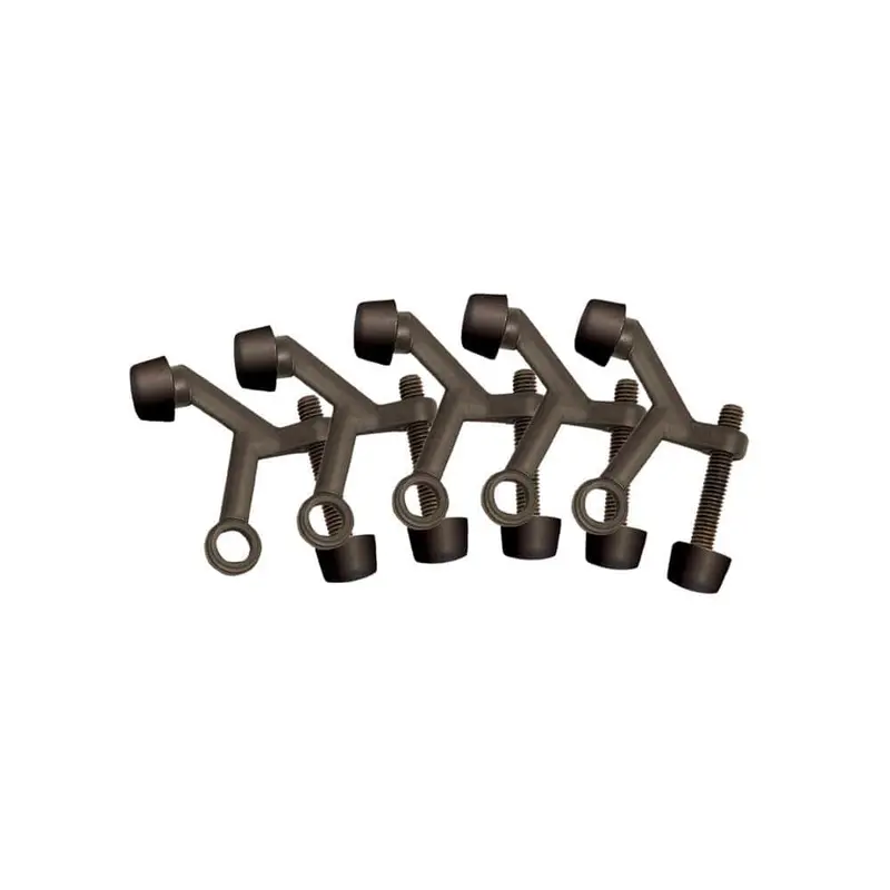 2-1/8 in. x 1-3/4 in. Oil Rubbed Bronze Standard Hinge Pin Door Stop Value Pack (5 per Pack)0.05 / package