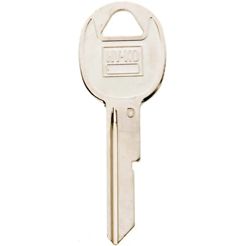 Hy-Ko 11010B51 Key Blank, Brass, Nickel