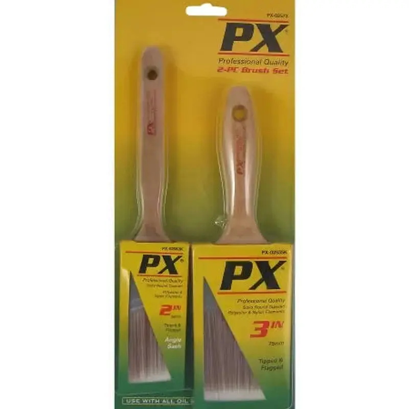 Pxpro Flat and Angled Polyester/Nylon Paint Brush