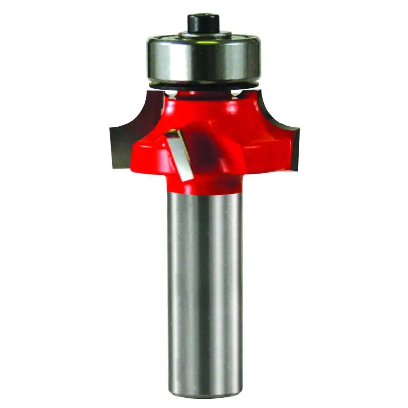 Freud 34-120 Router Bit, 1-1/4 in Dia Cutter, 2-1/2 in OAL, 1/2 in Dia Shank, 4-Cutter, Carbide