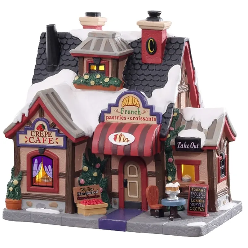 Lemax 15783 Crepe Cafe Figurine