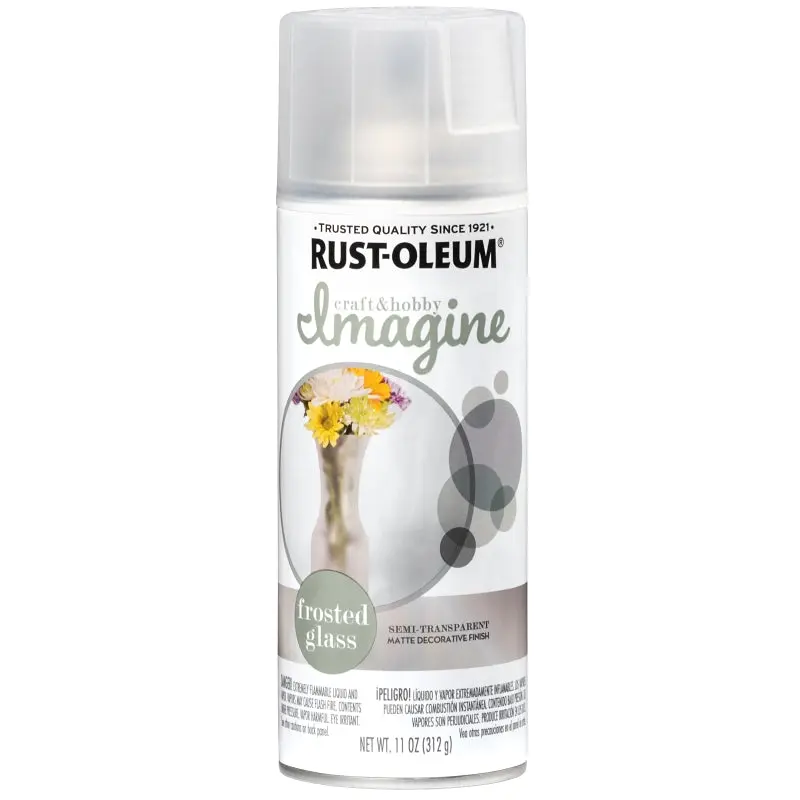 Rust-Oleum 354049 Spray Paint, Frosted, 11 oz, Can