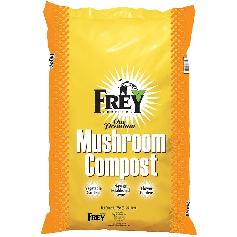 Frey 1SBMC Mushroom Compost, 40 lb, Bag