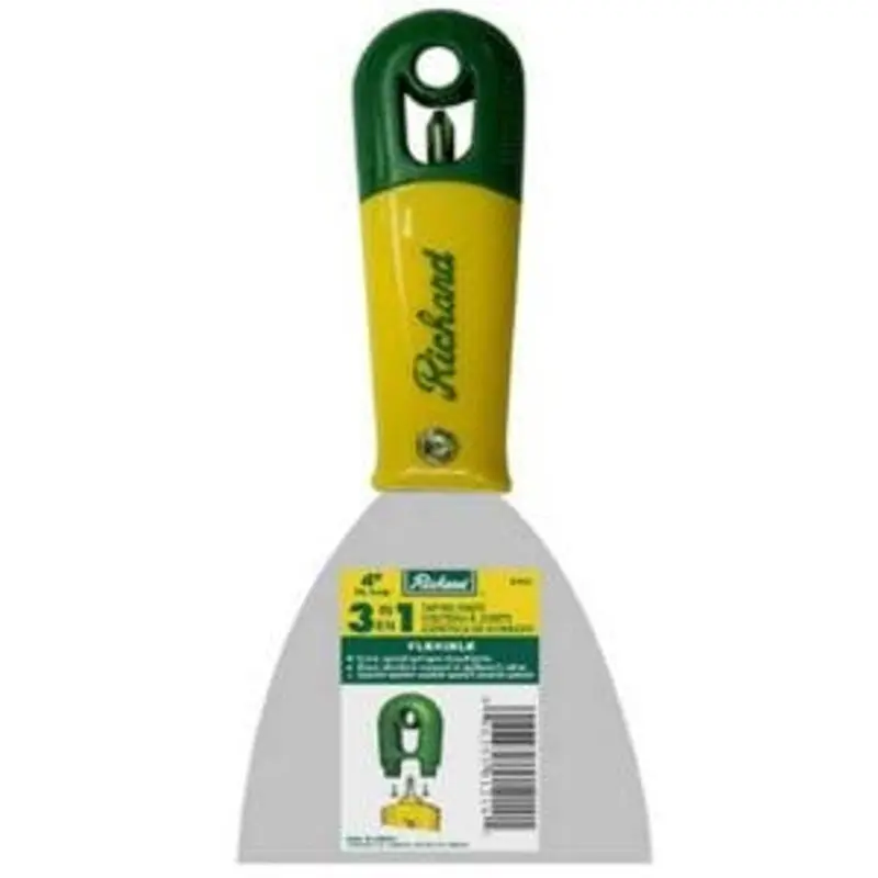 Hyde Richard Series 01215 Tapping Knife, 5 in L Blade, Carbon Steel Blade, Half Tang Blade, Polypropylene Handle