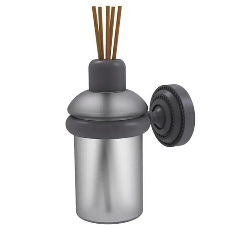 Allied Brass Dottingham Matte Gray Brass Bath Accessory Set