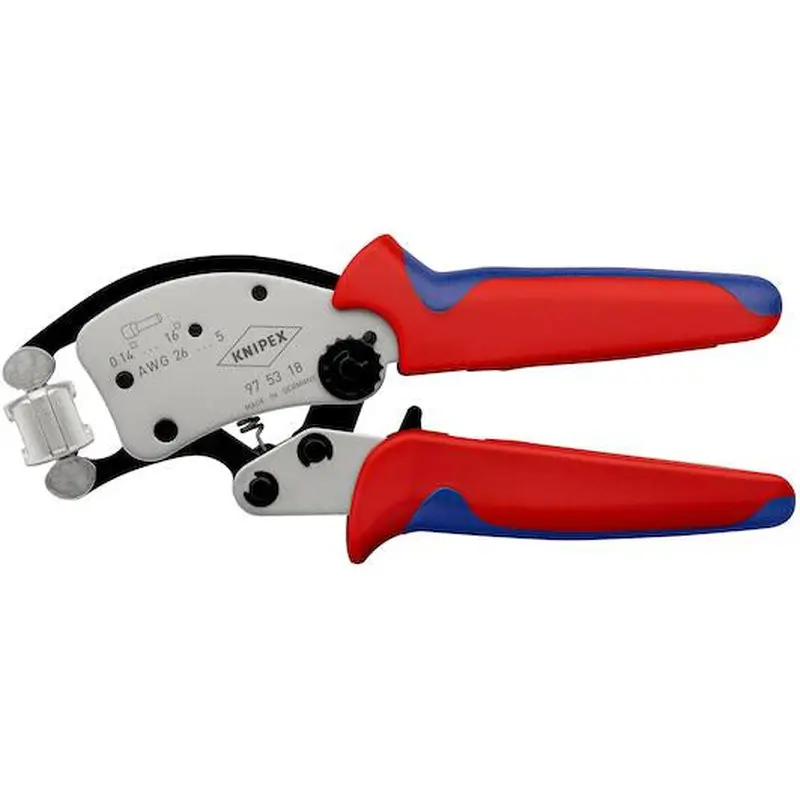 Knipex Twistor16 Self-Adjusting Crimping Pliers
