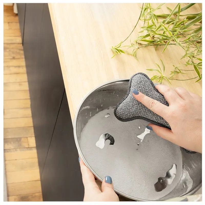 e-cloth 70608 Pet Bowl Scrubber, Polyester/Polyamide/Polyester/Polyurethane/Sponge