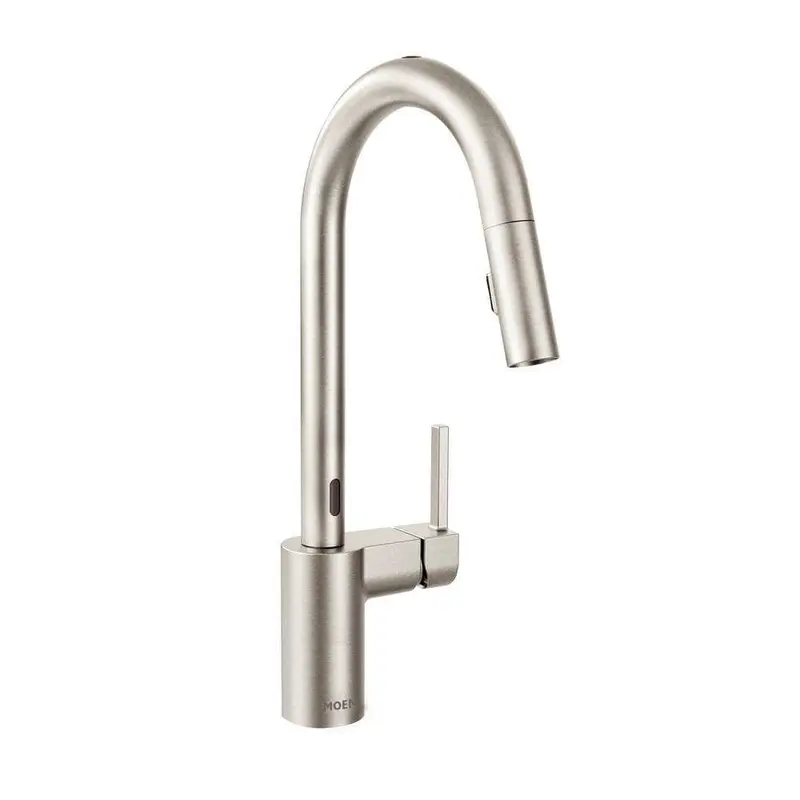 Align Single-Handle Touchless Pull-Down Sprayer Kitchen Faucet with MotionSense and Power Clean in Spot Resist Stainless
