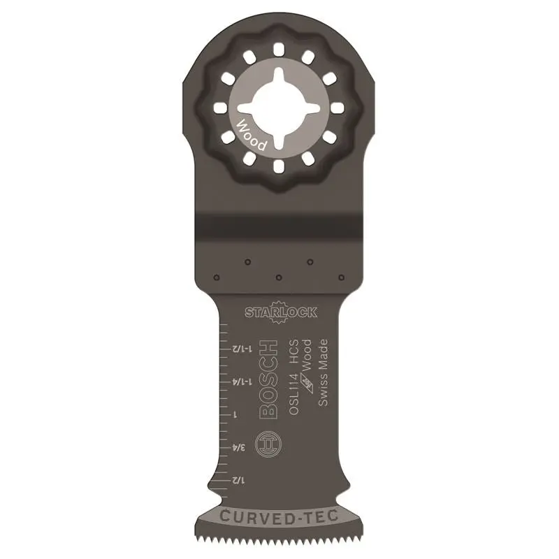 BOSCH OSL114 1-1/4 In. Starlock High-Carbon Steel Plunge Cut Blade