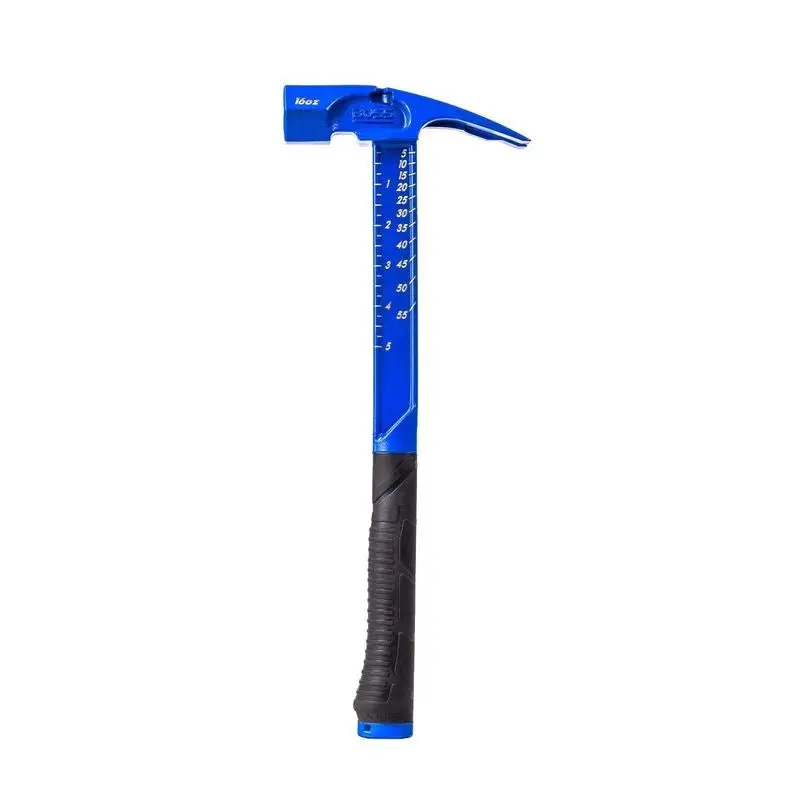 BOSS HAMMER 16oz PRO SERIES BLUE CERAKOTE TITANIUM HAMMER - MILLED
