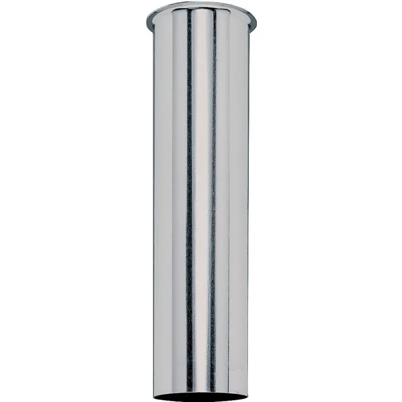 Plumb Pak PP9-12CP Sink Tailpiece Flange, 1-1/2 in, 12 in L, Flange, Brass, Polished Chrome