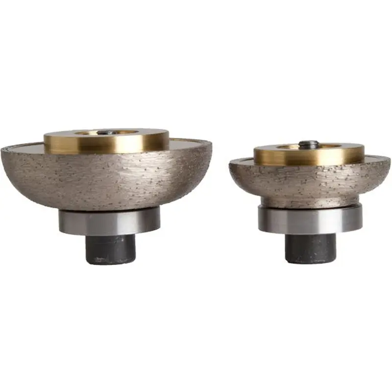 APEXX Continuous-Rim Router Bits Shape L (Cove) Brass-Core Router BitsL20 - Pos.1 (Radius=10mm)
