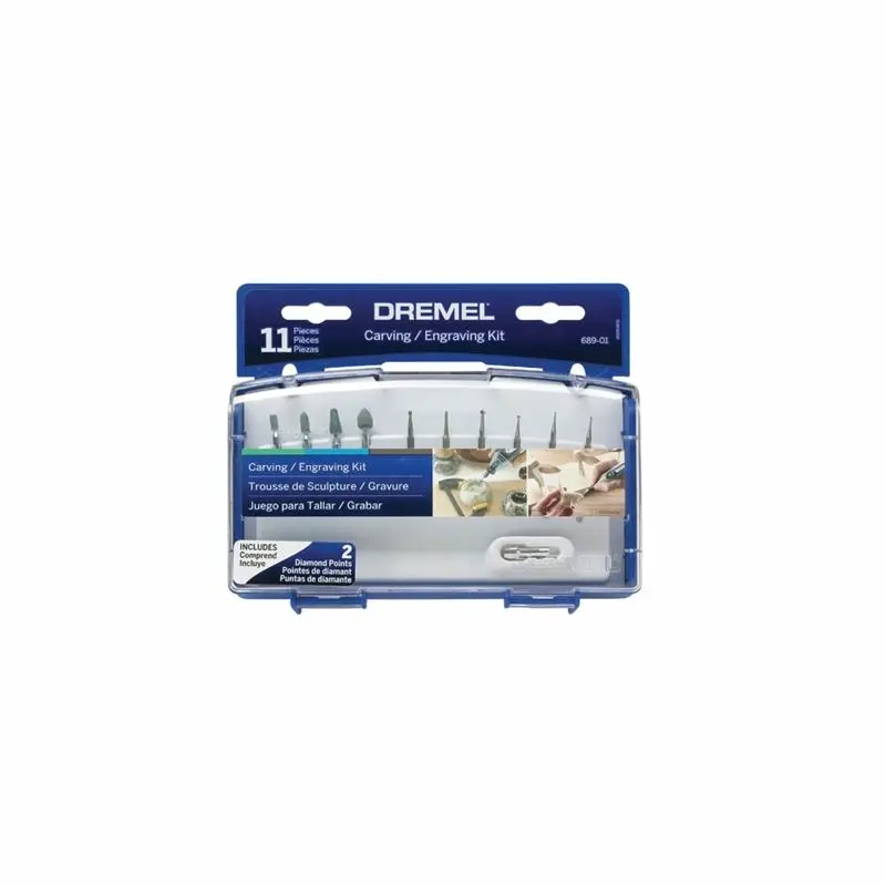 Dremel | 689-01 11 pc. Carving/Engraving Kit