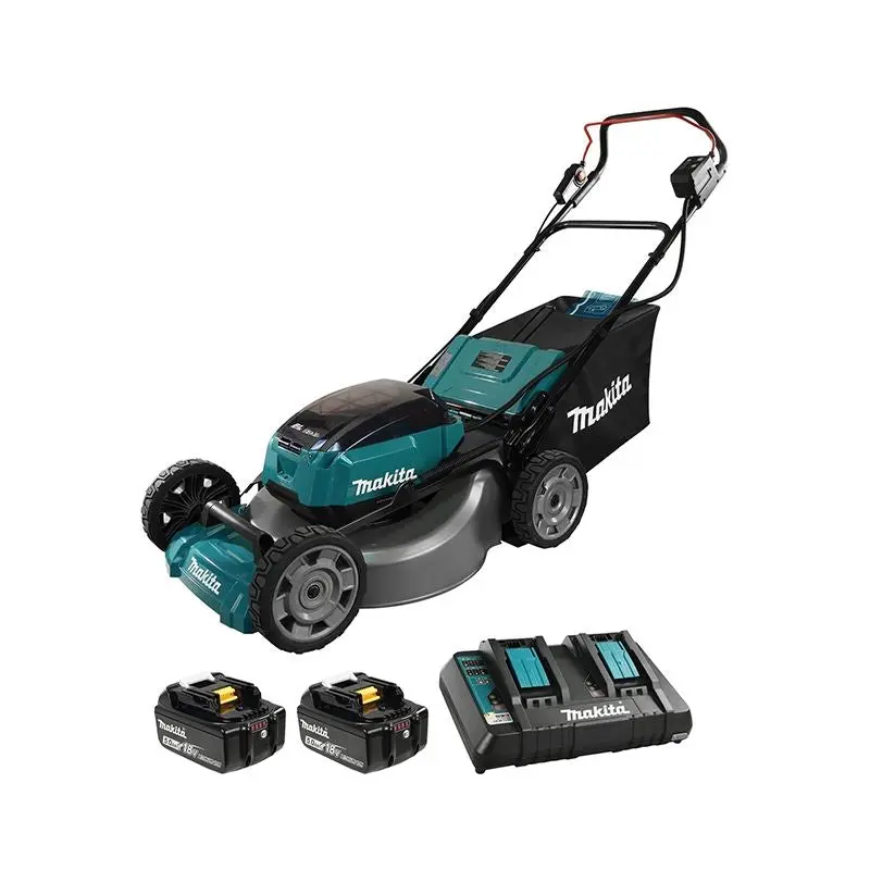 Makita DLM530PT2 21in -18Vx2 LXT Cordless Lawn Mower